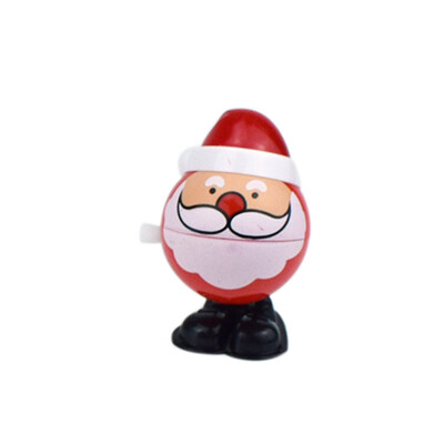 

Tailored Christmas Clockwork Gift Wind Up Santa Claus Bounce Toy Educational Toys