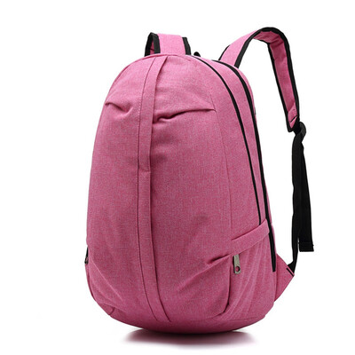 

Tailored Large Capacity Solid Color Waterproof Nylon Casual Backpack School Bag