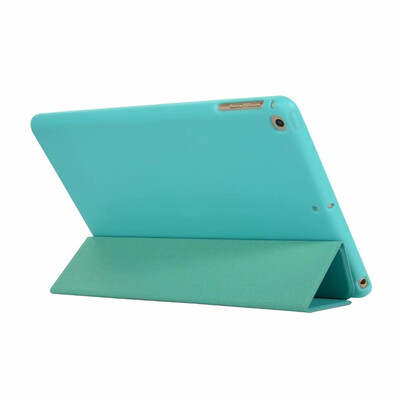 

JCSYLEE Tri-fold TPU Material Tablet Case Cover for Apple iPad Air 2