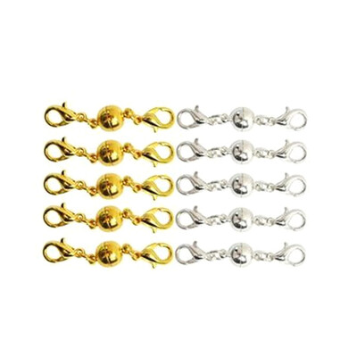 

Magnetic Lobster Clasps for Jewelry Necklace Bracelet - 10pcs