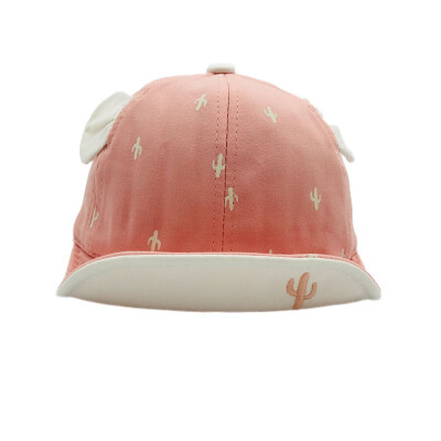 

6M-3T Baby Boy Girl Sun Hat Spring Autumn Hat Fashion Cute Printed Soft Eaves Baseball Cap