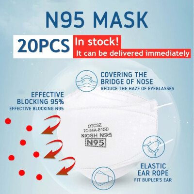 

20PcsPack Professional Mask PM25 Nonwoven Mouth Soft Breathable Face Mask