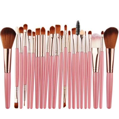 

SHOUHENGDA 22Pcs Professional Makeup Brushes Eyebrow Eyeliner Lip Blusher Foundation Powder Cosmetic Maquiagem Tools Set