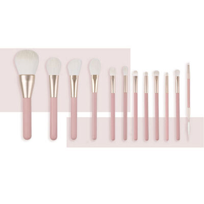 

12pcsSet Makeup Brushes Face Powder Foundation Brush Eye Shadow Brush Makeup Brush Set With Multi-Function Brush Barrel