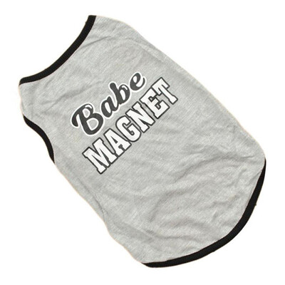 

Pet Puppy Summer Vest Small Dog Cat Dogs Clothing Cotton T Shirt Apparel Clothes Dog Shirt Dog Supplies