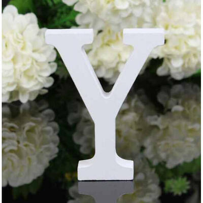 

New A-Z Wooden Wood Letters Alphabet Word Free Standing Wedding Party Home Decoration