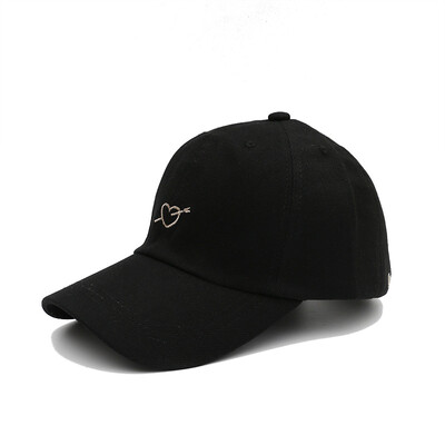 

Hat lady Korean version of summer sun hat simple embroidered baseball cap outdoor leisure sports with a cap-and-tongue tide