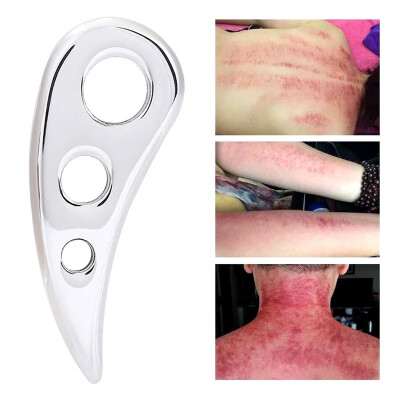 

1PC Stainless Steel Gua Sha Plate Natural Therapy Soft Tissue Massage Tool Health Care