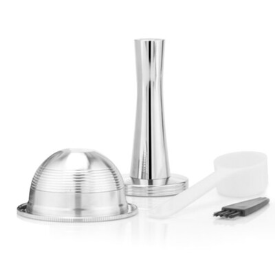 

RefillableReusable Coffee Capsule Cups Spoon for GCA1 ENV135 Coffee Machine