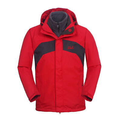 

Wolf claw Jackwolfskin mens outdoor jacket warm windshield sports&leisure jacket fashion mountaineering clothing 5005901 red 2590