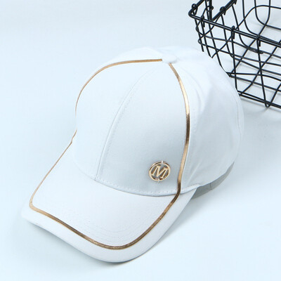 

2019 spring baseball cap Korean version 100 trendy new products leisure personality letters young students black duck tongue cap