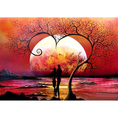 

Gobestart 5D Embroidery Paintings Rhinestone Pasted DIY Diamond Painting Cross Stitch