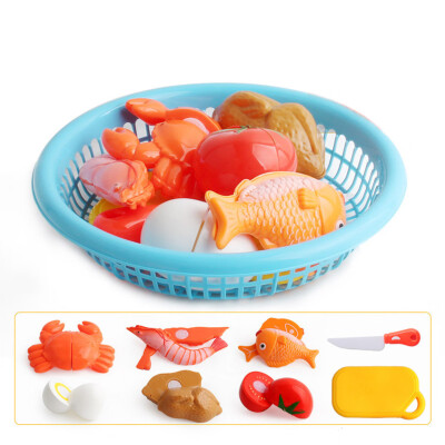 

Siaonvr Cutting Fruit Vegetable Food Pretend Play Children Kid Educational Toy Set