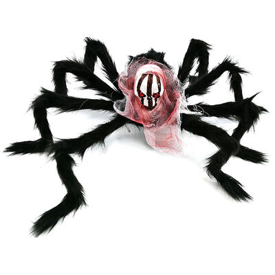 

Halloween Household DIY Festival Party Decoration Simulation Horror Skull Plush Plush fiber iron wire foam Spider