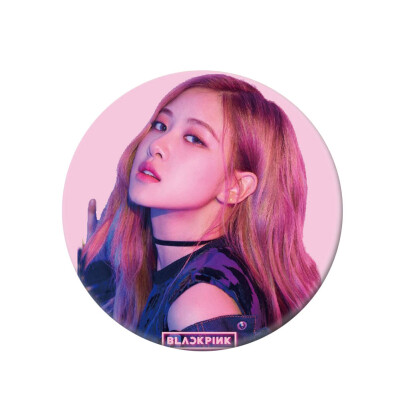 

Kpop Black Pink Concert Tin Plate Badge Brooch Cute Cartoon Brooch Bag Pendant Boys Girls Accessories Hot Gift for Fans