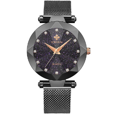 

WWOOR 8869 Women Quartz Watch Stainless Steel Strap Sport Clock Wristwatch 3ATM Waterproof Fashion Casual Female Watches