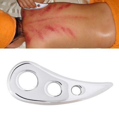 

2020 NEW 1Pcs Stainless Steel Gua Sha Plate Natural Therapy Soft Tissue Body Massage Tool Health Care