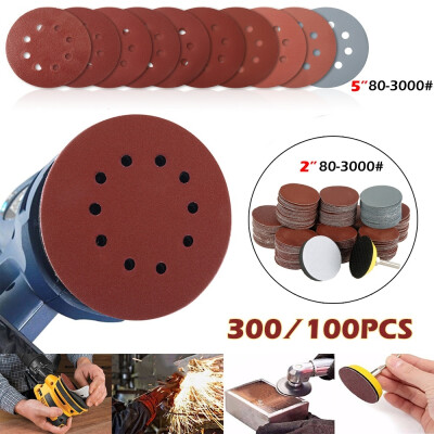 

30010060Pcs Sanding Discs Sanding Polishing Pad Sandpaper 5 8 Holes Orbit Sanding Polishing