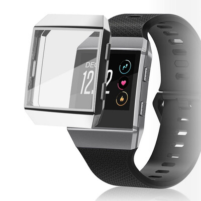 

Smart Watch Screen Protector For Fitbit Ionic TPU Rugged Smartwatch Protective Case Anti-fingerprint DustScratch Proof
