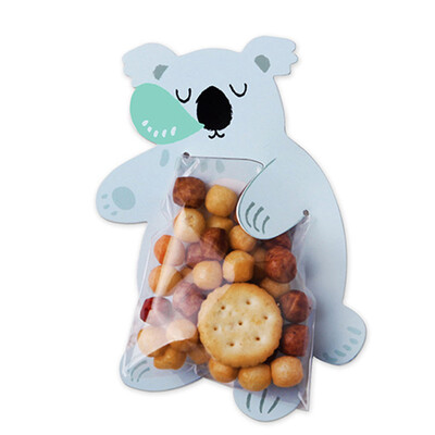 

10 Pcs Cartoon Food Baking Decoration Card Creative Bear Bunny Pastry Card