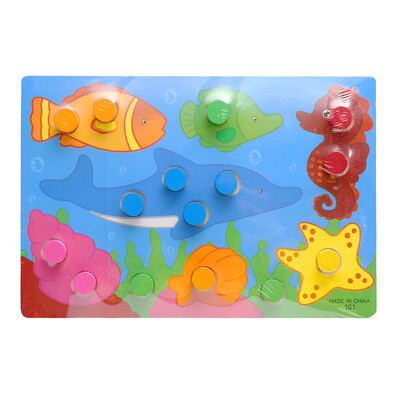 

Tailored Colorful Knowledge Board Montessori Kids Educational Toy Kids Wooden Puzzle Toy