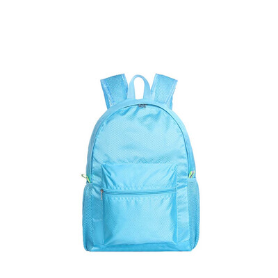 

Women Men Camping Backpack Rhomboic Grid Laptop Computer Bag Students Shoulder Bag Rucksack Folding Sackback