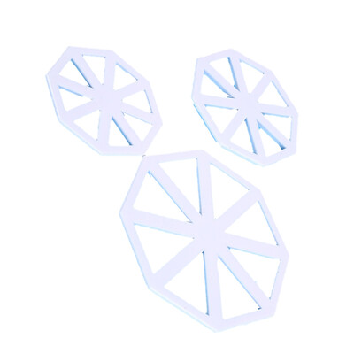 

3pcs Plastic Geometric Pattern Cutting Dies Cookies Mold Cookie Moulds Set Cake Cutters Baking Tools