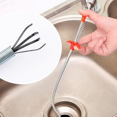 

〖Follure〗Flexible Long Reach Claw Pick Up Narrow Bend Curve Grabber Tool Spring Grip 60cm