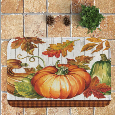 

Toponeto Halloween Pumpkin Welcome Doormats Indoor Home Carpets Decor 40x60CM