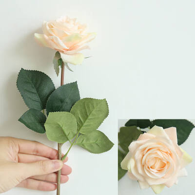 

1PCS New ins Romantic Artificial Rose Feel Moisturizing Rose Artificial Flower