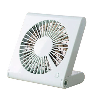 

Rechargeable Mini USB Portable Folding Pocket Fan Handheld Air Cooling Fan Mute with 3 Adjustable Speed Travel Outdoor