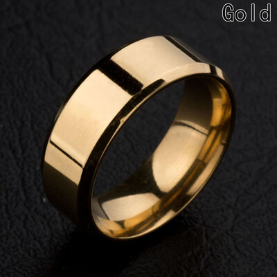 

Men Women Titanium Steel Couple Rings King Queen Wedding Propose Ring