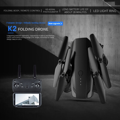 

K2 Heavy Duty Foldable Drone 7201080P4K Remote Control Aircraft Maintain Camera Drone