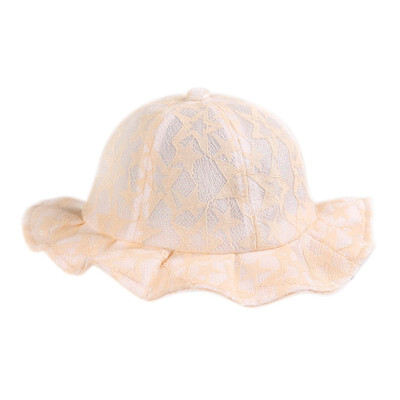 

Summer Kids Mesh Cap Baby boy Girl Star Print Beach Cap Toddler Breathable Bucket Sun Cap