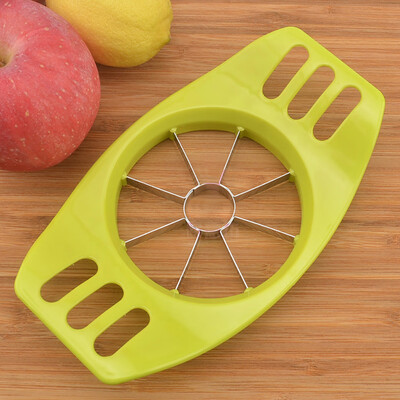 

Toponeto Kitchen Apple Slicer Cutter Pear Fruit Divider Tool Comfort Handle Peeler