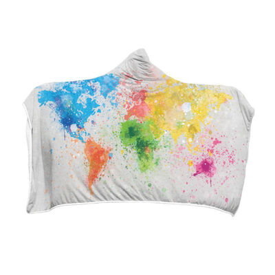 

Bohemian Wearable Blanket Soft Plush Cloak with Cap for Adults Mandala Dreamcatcher Fleece Throw Blanket Microfiber Throw
