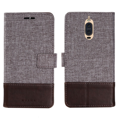 

Goowiiz Phone Case For Huawei Mate 99 Pro9 LiteHonor 6X Fashion Canvas Leather Wallet Full package flip Holder Stand