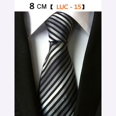 

18 Style Striped Neck Ties for Mens Wide Neckties Wedding Suits Silk Business Corbatas Formal Party Tie P2