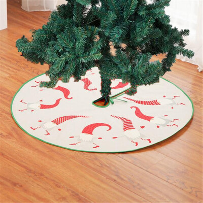 

Tailored Christmas Home Decor Items Christmas Tree Linen Tree Skirt 90cm