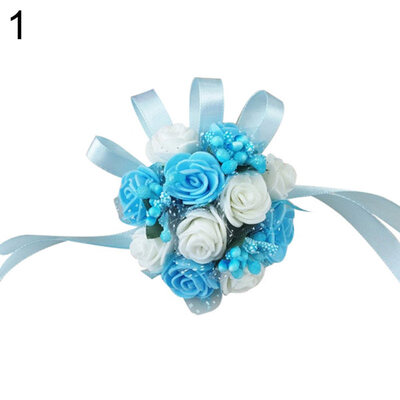 

Bracelet Bridesmaid Sisters Hand Flower Wrist Corsage Wedding Party Accessories