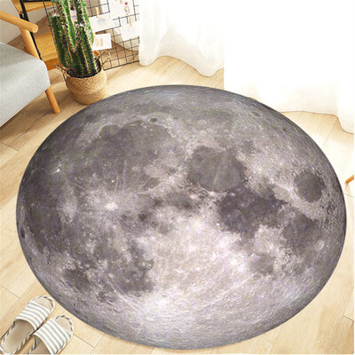 

Toponeto Solar System Celestial Body Flannel Living Room Childrens Room Carpet