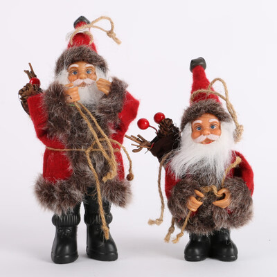 

2019 Christmas Santa Claus Doll Toy Christmas Decorations for Home Christmas Tree Decorations Gift Christmas Tree Decorations