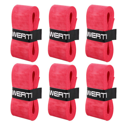 

6Pcs Tennis Racket Grips Anti-skid Badminton Racquet Grips Vibration Overgrip Sweatband