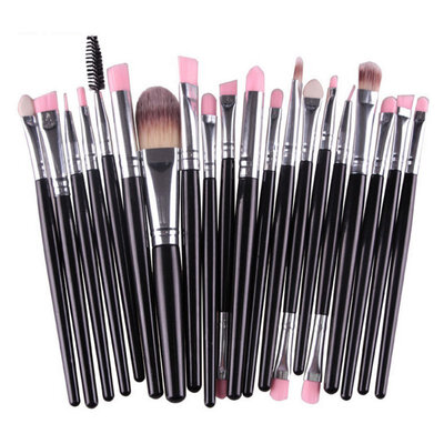 

20pcs Eyeshadow Lip Make Up Brushes Set Professional Powder Eyeliner Brush Tool WD3