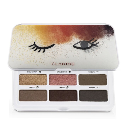 

CLARINS - Ready In A Flash Eyes & Brows Palette 4x Eyeshadow 2x Brow 76g02oz