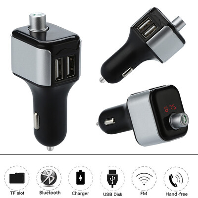 

〖Follure〗Wireless Bluetooth Car MP3 Player FM Transmitter Radio LCD Dual USB Charger