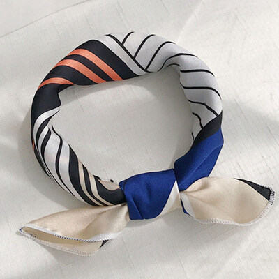 

New Silk Scarf Head Scarf MsProfessional Variety Decorative Print Scarf For Daily Decoration Business Party