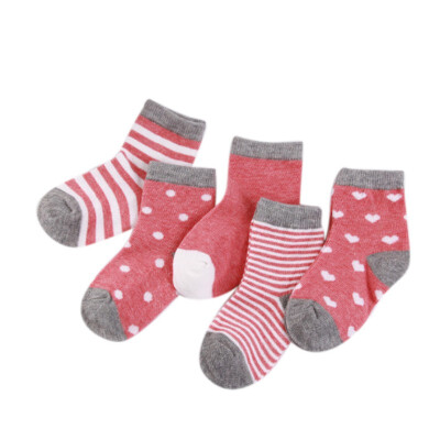 

5Pairslot 0-5Y Toddler Socks Kids Socks for Girls Cotton Mesh Cute Baby Boy Toddler Socks Baby Clothes Accessories