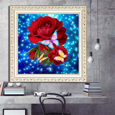 

Toponeto 5D Full Square Dirll Embroidery Paintings Rhinestone Pasted DIY Diamond Painting