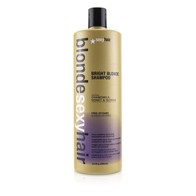 

SEXY HAIR CONCEPTS - Blonde Sexy Hair Bright Blonde Violet Shampoo For Blonde Highlighted&Silver Hair 1000ml338oz